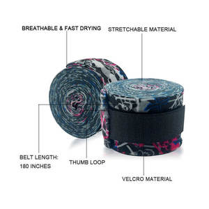 Vendas de Neopreno de Alta Calidad para Boxeo, Unisex, Personalizables con Logotipo, para Protección de Muñecas en Entrenamiento - Product Image 5