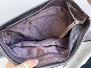 Bolso de mano de cuero de vaca auténtico para mujer, bandolera Bohemia tallada, de Color turquesa, superventas - Product Image 6