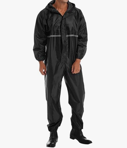 Combinaison de pluie robuste pour moto avec bandes réfléchissantes haute visibilité, une pièce, pour femmes et hommes 2026 - Product Image 3