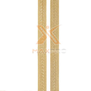 Trenzas y Cordones de Hilo Metálico de Última Moda, Más Vendidos, Bajo MOQ, en Colores Sólidos - Product Image 2