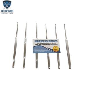 Instrumento Quirúrgico de Gancho para Piel de Alta Calidad, Acero Inoxidable para Manipulación de Tejidos Blandos, Cirugía Plástica y ORL - Product Image 3