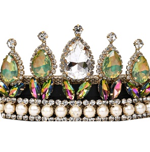 Fronture de Cheval de Luxe en Cristal et Perles – Accessoire d'Équestre Fait Main avec Strass pour Spectacles et Compétitions - Product Image 3