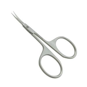 Ciseaux à ongles à cuticules en acier inoxydable de 9cm pour femmes lame incurvée équipement de beauté de maquillage tranchant pour l'épilation faciale d'art d'ongle - Product Image 1