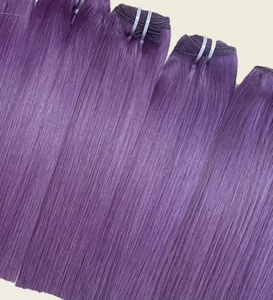 ผมต่อ Caha แท้ 100% เรมี่แฮร์ แบบ Double Drawn สีออมเบรบลอนด์ส้ม ผมเวอร์จินเวียดนาม ต่อแบบ Machine Weft น้ำหนัก 100 กรัม - Product Image 2