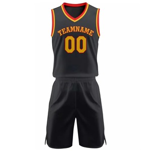 Uniformes de basket-ball sur mesure, prix compétitif, bonne qualité, séchage rapide, 100% polyester, en vente - Product Image 2