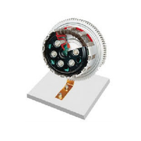 Modelo de embrague multiplatas desmontado, piezas anatómicas automotrices, material didáctico para automóviles, equipo de entrenamiento automotriz