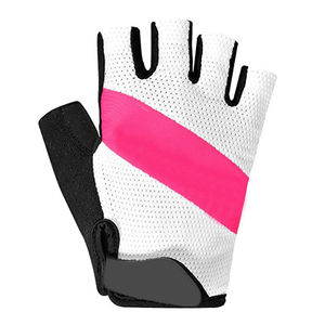 Gants de cyclisme d'hiver personnalisés à demi-doigts, unisexes, doux, légers, antidérapants, avec fermeture auto-agrippante, conception OEM - Product Image 5
