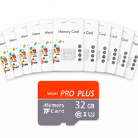 Kartu Memori TF/SD Plastik Murah 2GB-128GB Kecepatan Tinggi untuk Kamera & Penyimpanan Ponsel
