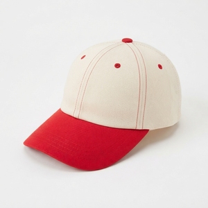 Gorra de Béisbol de 6 Paneles con Logotipo Bordado, Gorra Deportiva Lisa para Uso Casual al Aire Libre, Dos Tonos, 100% Algodón - Product Image 3