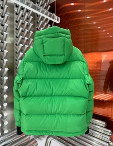 Custom Logo Unisex Winter <b>Puffer</b> <b>Jacket</b>, Thick Quilted <b>Hooded</b> Coat with High Collar, Warm Outdoor <b>Jacket</b> for <b>Men</b> Women OEM - Product Image 2