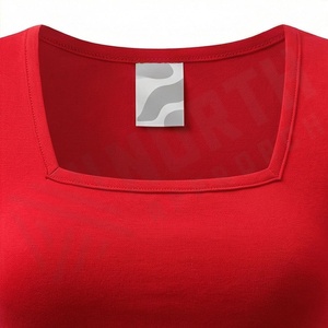 Camiseta Corta de Manga Corta para Mujer, Hecha de Tela de Algodón, Camisetas Elegantes de Boutique, Ropa Deportiva de Moda, Ropa de Gimnasio - Product Image 4