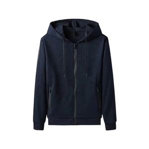 Sudaderas con capucha para hombre, oversize, con cremallera, desgastadas, estilo urbano, transpirables, con bordado, térmicas, de moda, al por mayor - Product Image 5