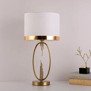 Modern Gold <b>Table</b> Lamp Luxury <b>Bedside</b> Lamp Contemporary Oval <b>Table</b> Lamp Designer Accent Lamp Elegant Nightstand Lamp - Product Image 4