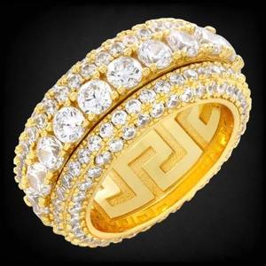 <b>Indian</b> Supplier Brilliant Cut Moissanite <b>Ring</b> with Color VVS Clarity Stone for Engagement Wedding Available At Wholesale Price - Product Image 3