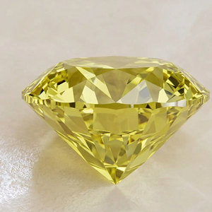Diamante Cultivado en Laboratorio de Corte Brillante Redondo, Color Amarillo Intenso, 2.0 Quilates, Certificado IGI, Claridad VVS2 VS1, Diamante Suelto para Joyería - Product Image 4