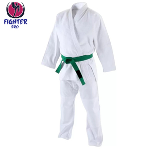 Kimono de karaté pour tournoi de poids lourd, fabriqué en toile 100 % coton, uniforme d'arts martiaux - Product Image 6