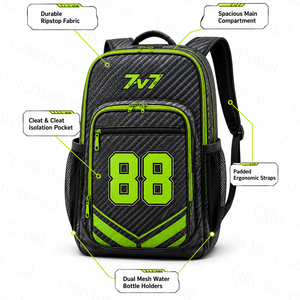 OEM Full Sublimation 7v7 Flag Football Uniform Set Breathable Team American Football Jersey Tracksuit <b>Compression</b> <b>Shorts</b> - Product Image 4
