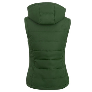 Chaleco de Plumón de Pato Blanco 90% con Capucha, Moda Invierno 2026, Chaleco Informal Cálido y Holgado sin Mangas para Mujer - Product Image 4