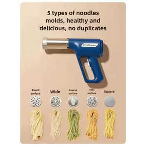 Máquina eléctrica para hacer Pasta de 40W, uso doméstico automático, extrusora Manual de fideos y fideos de arroz, máquina de fideos de harina y harina - Product Image 1