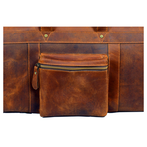 Bolsa de Viaje de Cuero de Gran Capacidad, Estilo Personalizado, de Lujo, para Hombre y Mujer - Product Image 5