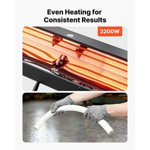 2200W Electric PVC Conduit <b>Heater</b> Rapid Heating 1/2"-4" Bender with Carrying Handle Easy-to-Use <b>Pipe</b> Bending Tool - Product Image 3