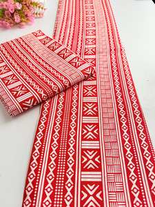 ผ้าพิมพ์ลายแอฟริกันแบบหนา 100% ผ้าฝ้าย นิยมในฝรั่งเศส แอฟริกา และภูมิภาคเกาะ โดยบริษัทฮิทเจม เอ็กซ์พอร์ต - Product Image 4