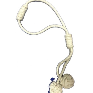 Conjunto de Collar y Correa para Perro Tejidos a Mano en Algodón, Accesorios para Mascotas - Product Image 1