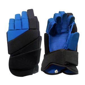 Matériel durable, accessoires de terrain de lacrosse de haute qualité, équipement de hockey, gants de hockey sur glace OEM - Product Image 6