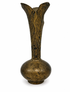 Jarrón de flores de latón de bajo precio con acabado en latón, jarrón de flores de metal de latón decorativo de lujo, decoración para bodas - Product Image 2