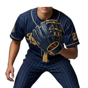 Fabricant OEM ODM Gants de baseball en cuir de qualité supérieure personnalisés, gants d'entraînement de softball professionnels pour adultes et jeunes - Product Image 4