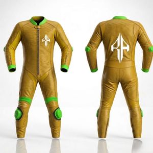 ชุดหนังขี่มอเตอร์ไซค์ผู้ชาย รุ่นล่าสุด ชุดแข่งหนังแท้สำหรับฤดูหนาว ออกแบบคุณภาพพรีเมียมตามสั่ง - Product Image 1