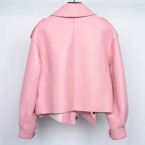 Veste en cuir pour femme, sur mesure, élégante, de haute qualité, disponible en différentes couleurs, à prix avantageux - Product Image 2