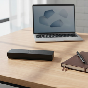 กล่องใส่เครื่องประดับคุณภาพสูงทำจากกระดาษแข็งสีดำสำหรับเก็บนาฬิกาและแว่นตา | บรรจุภัณฑ์อเนกประสงค์เคลือบยูวี ลายนูน เคลือบด้าน - Product Image 2