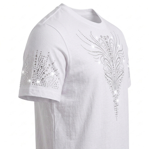 Camiseta de Diseño Moderno para Hombre, Nueva Colección, Venta al Por Mayor, Ropa Estampada de Primera Calidad para Verano - Product Image 4