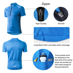 Maillot de cyclisme professionnel pour hommes, vêtements de vélo de montagne à séchage rapide, légers et respirants, pour les cyclistes professionnels - Product Image 3