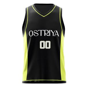 Personnalisez votre propre maillot de basket sans manches, taille plus, 100% polyester, respirant, imprimé, séchage rapide, vêtements de basket - Product Image 1