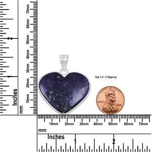 Collar con Colgante de Corazón de Lepidolita Púrpura Natural, Chapado en Oro, para Meditación y Joyería con Piedras Energéticas - Product Image 2