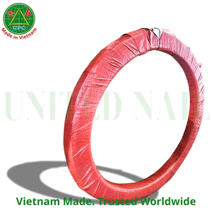 ลวดผูกเหล็กกล้าคาร์บอนต่ำขนาด 9 เกจ สีดำ สำหรับงานก่อสร้างรั้วป้องกัน จากโรงงานเวียดนาม |   ลวดมัดของ - Product Image 4