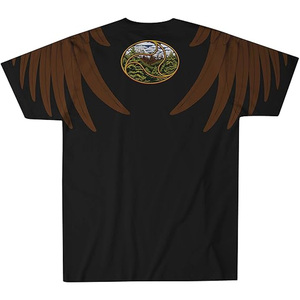 Camisetas Streetwear al por Mayor, Camisetas Oversize con Gráficos de Anime, Camisetas Unisex de Algodón Grueso, Fabricante OEM, Proveedor de Camisetas para Hombre - Product Image 2