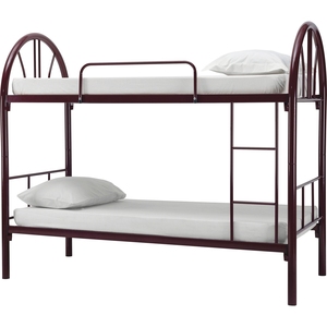 Cama litera metálica moderna, cama alta doble, estructura de cama para adultos, muebles de dormitorio KD - Product Image 1