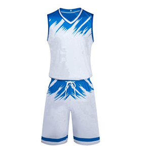 Uniforme de basket-ball sur mesure, grande taille, séchage rapide, respirant, 100% polyester, avec couleur et design personnalisés - Product Image 2