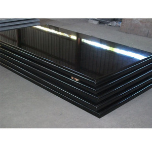 Funeral Tombstones Black Granite Full Black Granite <strong>Headstones</strong> - Product Image 3