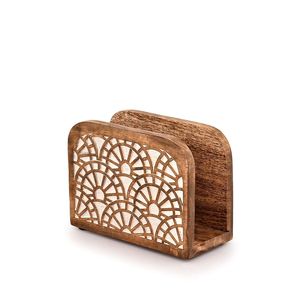 Stylish Wooden Metal Napkin Holder for Modern Kitchen Dining Table Home bar Coffee Shop Durable Functional Design Handmade - Product Image 1
