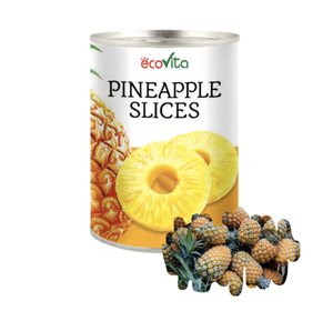 Vietnam Manufacturer Supply ISO Standard Cheap Price Hot Sale Canned <b>Pineapple</b> Slices In <b>Light</b> Syrup 580ml - Product Image 1
