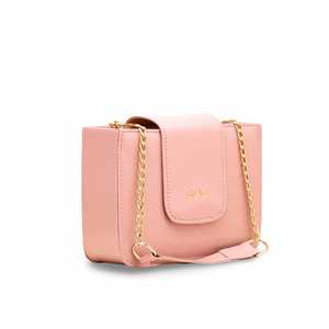 Bolso de hombro para mujer rosa casual P55383 - Product Image 2