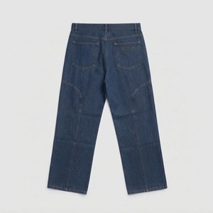 Pantalons en jean personnalisés pour hommes et femmes, fabricant en gros, denim de coton de qualité supérieure, coupe droite décontractée, coupe ajustée, pantalons de mode - Product Image 2