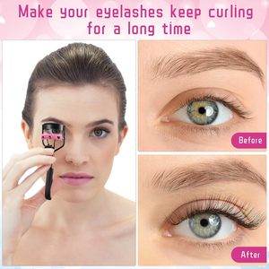Eyelash Curler Kit Eyelash Comb Eyebrow Brush Tweezers False Eyelashes Applicator <b>Tool</b> Eyebrow Trimmer 17-Piece Stainless Steel - Product Image 4