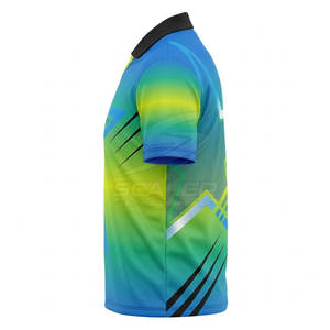 Camiseta de Cricket Deportiva, Duradera y Elegante, Transpirable, que Absorbe la Humedad, Tejido Ligero, Diseño Cómodo, Perfecta - Product Image 5