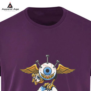 เสื้อยืดผู้ชายพิมพ์ลายกราฟิกแบรนด์สั่งทำขายส่ง เสื้อผ้าลำลอง ผ้าฝ้าย 100% ทรงหลวม สไตล์ใหม่ - Product Image 5