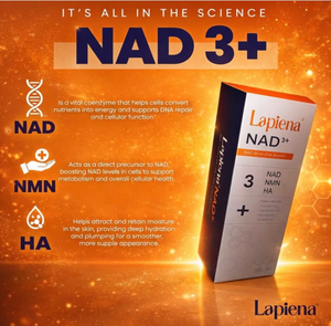 Soin Quotidien Sérum NMN NAD3 Acide Hyaluronique Booster Cutané Éclaircissant Raffermissant Hydratant - Product Image 1